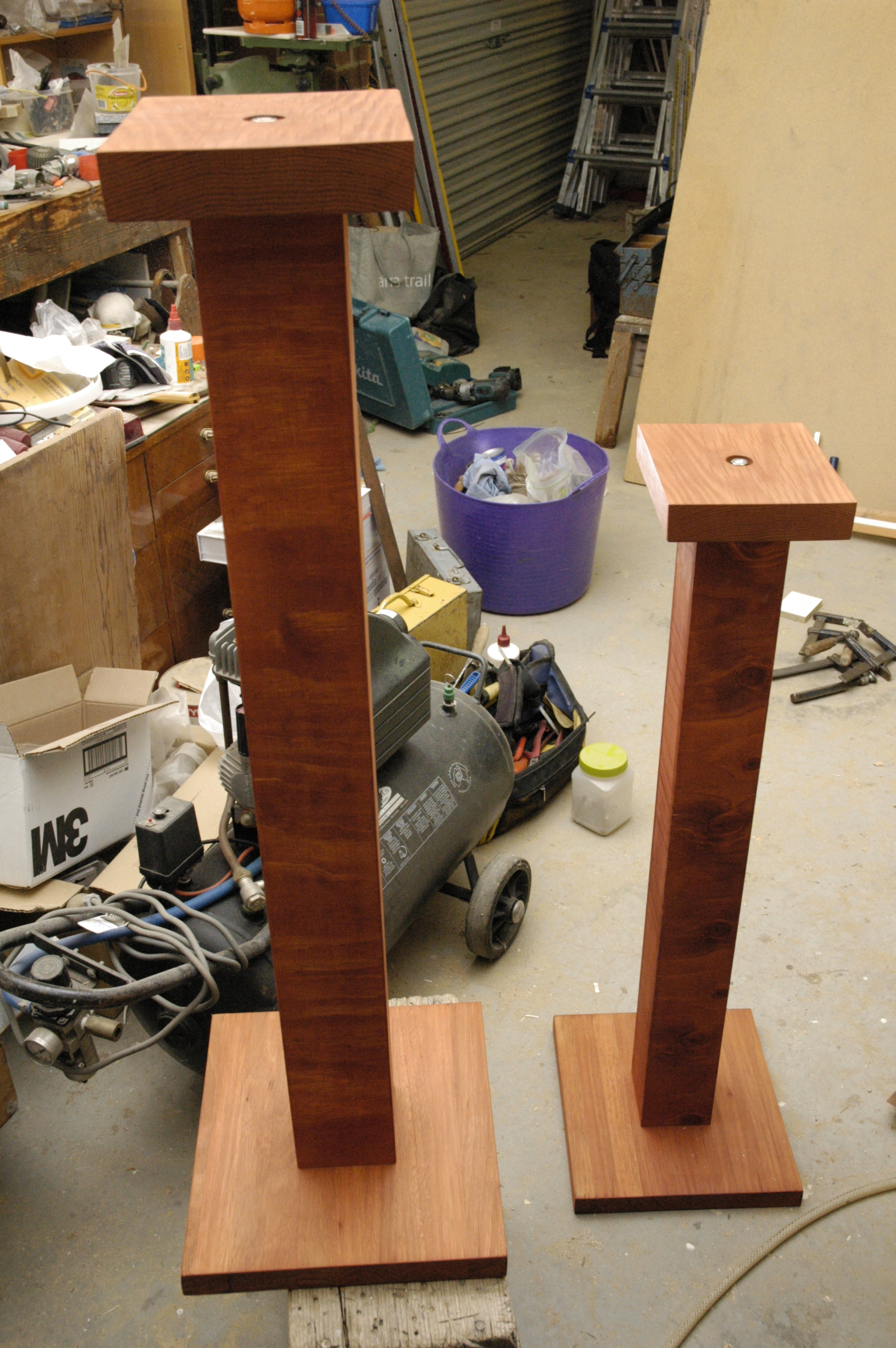 DIY Speaker stands Ambient Fridge